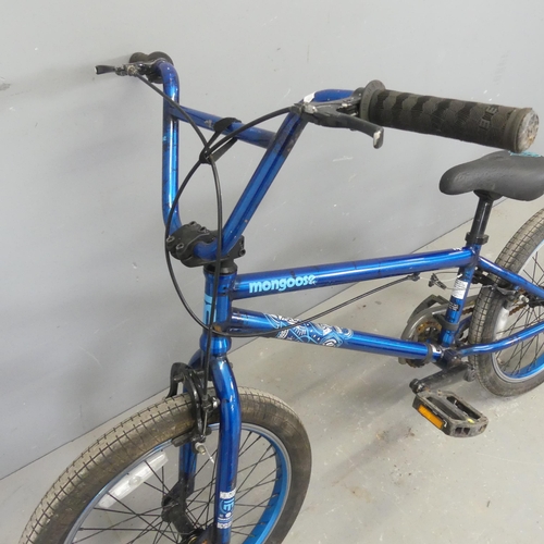 2702 - A Mongoose BMX bike.