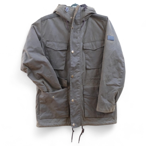 160 - BARBOUR - a Nortic wax jacket (new and unused), retail RRP £320, size small, with Barbour hanger