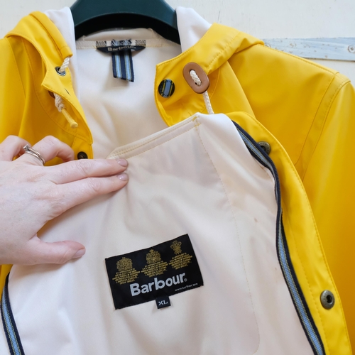 163 - BARBOUR - a Barbour yellow 