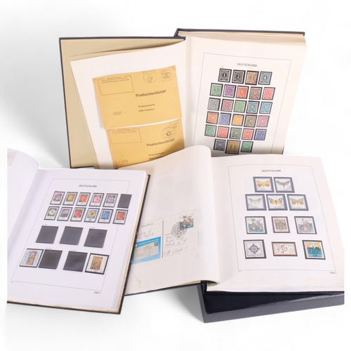 180 - 3 stamp albums all relating to West Germany