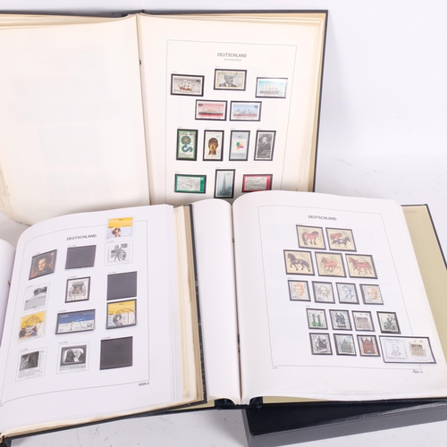 180 - 3 stamp albums all relating to West Germany