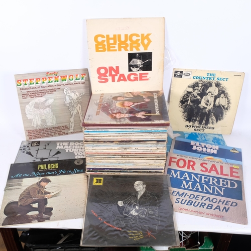 314 - WITHDRAWN - A quantity of vinyl LPs, mostly 1960s/70s, various artists including The Beatles, Jimi H... 