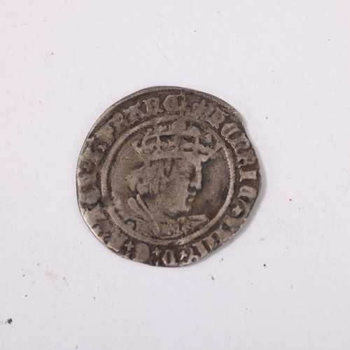 116 - A Henry VIII (1509-47), silver groat, with young head