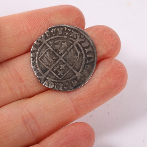 116 - A Henry VIII (1509-47), silver groat, with young head