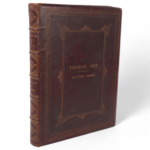 137 - An early 20th century volume Milton's Paradise Lost illustrated by Gustave Dore, published by Cassel... 