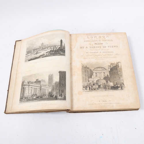 139 - Metropolitan Improvements, by James Elmes with engravings by Tomas H Shepherd, published 1829 Jones ... 