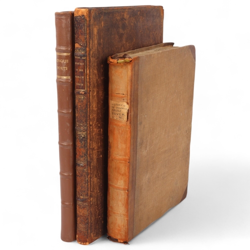 141 - Two leather bound copies of the Charters of the Cinque Ports Two Ancient Towns and their Members, by... 