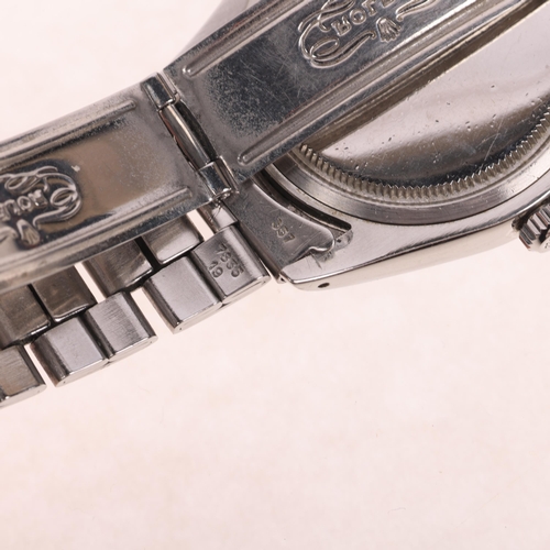 1000 - ROLEX - a stainless steel Oysterdate Precision mechanical calendar bracelet watch, ref. 6694, circa ... 