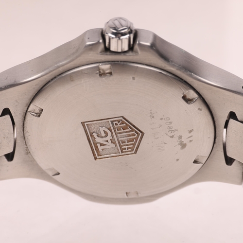 1037 - TAG HEUER - a stainless steel Kirium Professional 200M quartz calendar bracelet watch, ref. WL1111-0... 