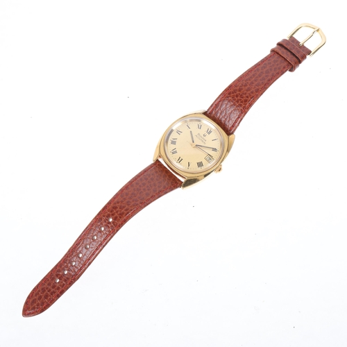 1039 - BULOVA - a Vintage gold plated stainless steel Accutron quartz wristwatch, ref. 7303-3, circa 1970s,... 