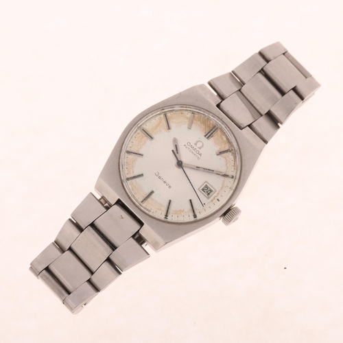 1040 - OMEGA - a Vintage stainless steel Geneve automatic calendar bracelet watch, ref. 166.099, circa 1971... 