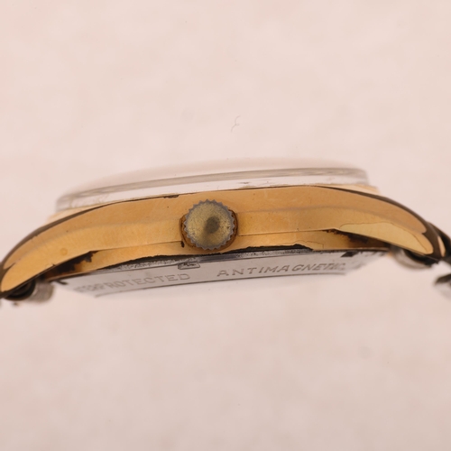 1043 - WORCESTER K - a Vintage gold plated stainless steel automatic calendar bracelet watch, ref. 5002AB, ... 