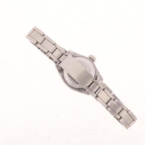 1069 - TUDOR - a lady's stainless steel Oyster Princess automatic bracelet watch, ref. 92100, circa 1984, s... 