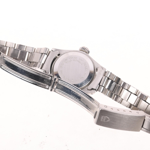 1069 - TUDOR - a lady's stainless steel Oyster Princess automatic bracelet watch, ref. 92100, circa 1984, s... 