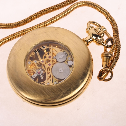 1108 - 2 pocket watches, comprising Elgin and Sekonda Classique (2)