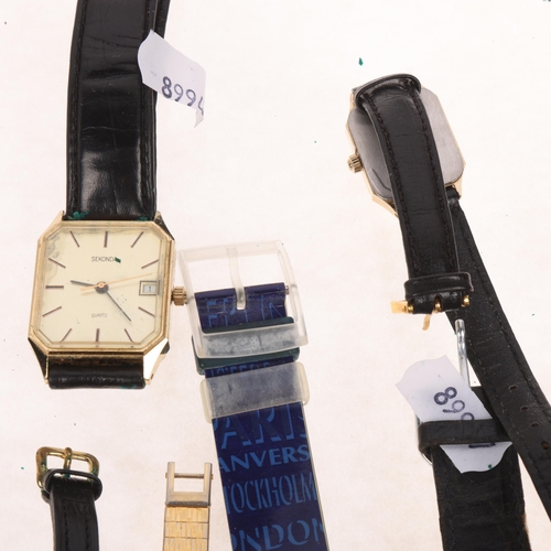 1114 - Various watches, including Services, Swatch, Sekonda, etc