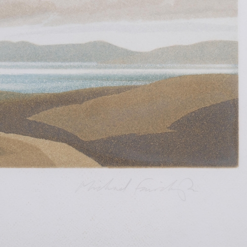 428 - Michael Fairclough (born 1940), limited edition litho print, coastal scene, signed in pencil, 29cm x... 