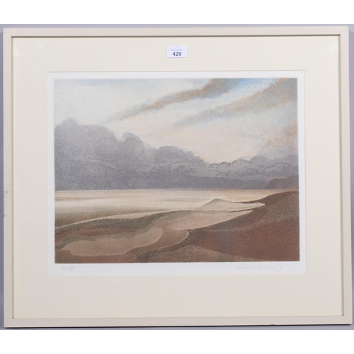 429 - Michael Fairclough (born 1940), limited edition litho print, coastal scene, 50/75, signed in pencil,... 