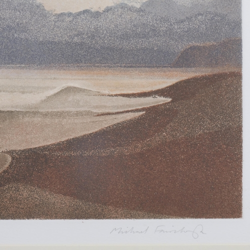 429 - Michael Fairclough (born 1940), limited edition litho print, coastal scene, 50/75, signed in pencil,... 