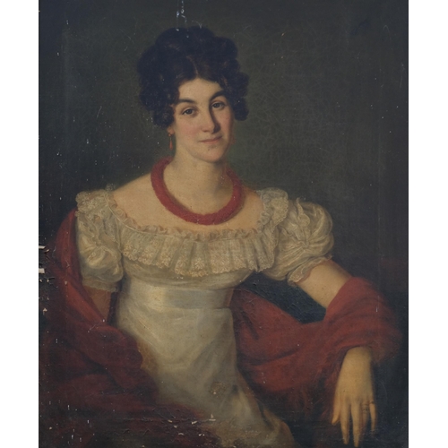 501 - Attributed to James Londsdale (1777 - 1839), late 18th/early 19th century English School, portrait o... 