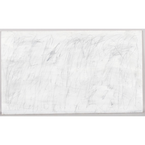 614 - José Luis Camacho (b.1968), graphite on board, Untitled, signed and dated verso, 56cm x 95.5cm, fram... 