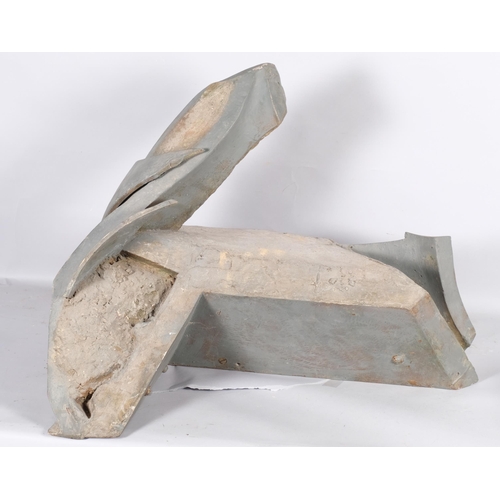 625 - Roger Bates (1947 - 2021), mixed media sculpture from found objects, unsigned, length 70cm