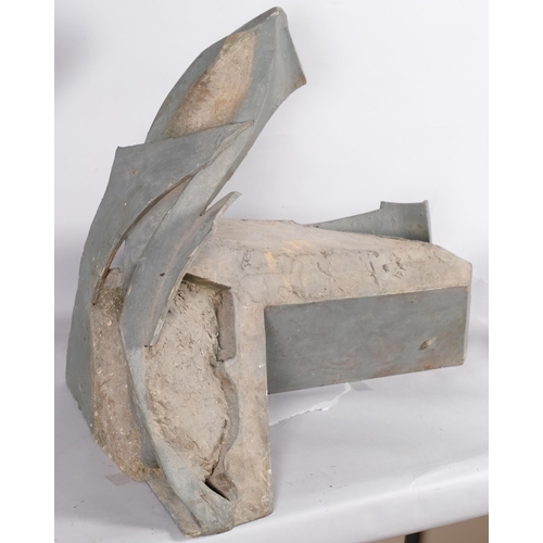 625 - Roger Bates (1947 - 2021), mixed media sculpture from found objects, unsigned, length 70cm