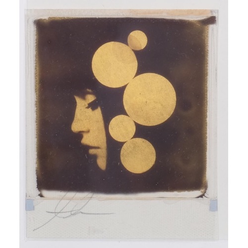 649 - Andrew Millar, 2 gold leaf photographic images, signed in pencil, from an edition of 50 copies, fram... 