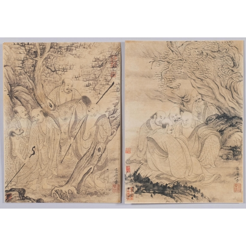 675 - Japanese Shi Tao prints, 28.5cm x 21cm, unframed (2)