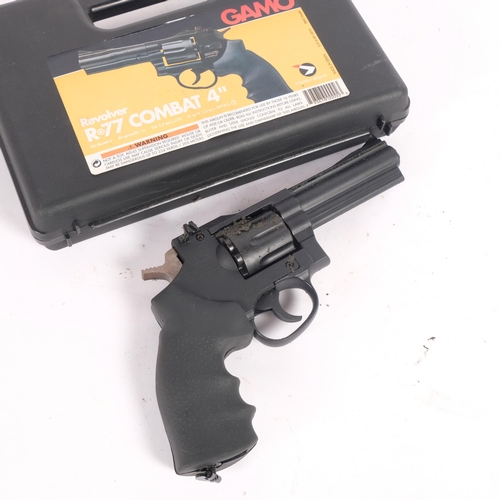 34 - A Gamo revolver, R77 combat 4