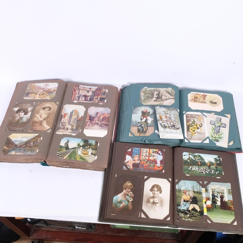 103 - 3 albums containing over 1000 Vintage postcards