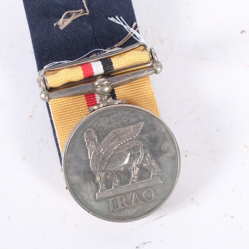 175 - An Iraq War medal and bar, dated 19th March - 28th April 2003, named to 25121119 TPR PT Emmerson Sco... 