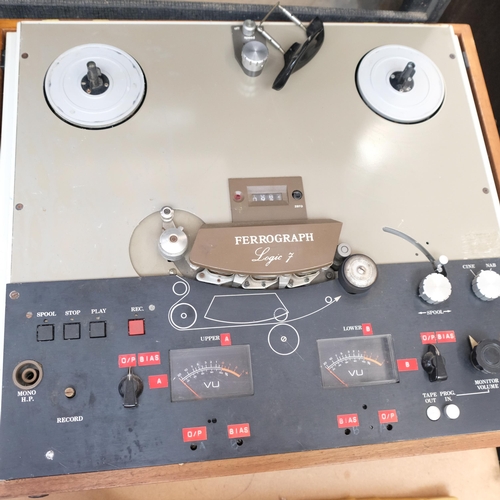 269 - A Ferrograph Logic 7, sought after reel to reel tape recording system