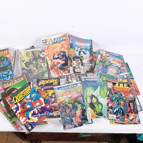 308 - A large selection of Vintage comics, both DC and Marvel, various titles, including Green Arrow, Just... 