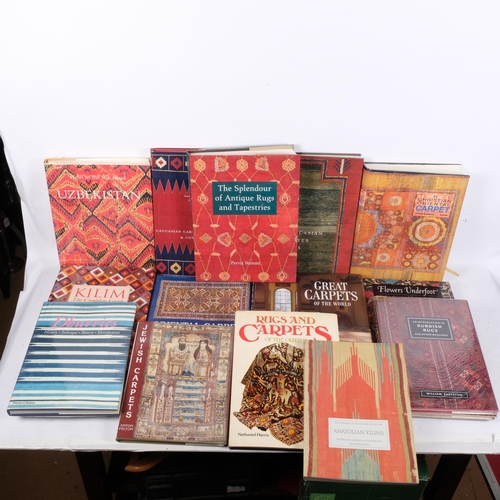 537 - A box of books about Kilims, Turkish rugs, etc