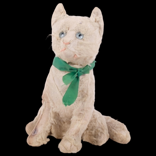 551 - An Alphatoy(?) stuffed toy cat, H31cm