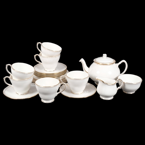 574 - Duchess China tea set for 6 people, in Ascot pattern