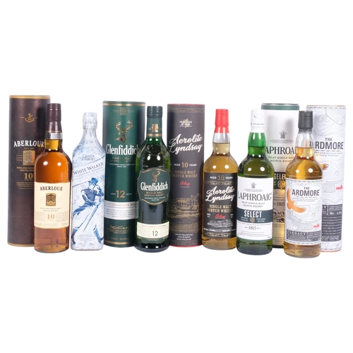 642 - 5 boxed Scottish Single Malt Whiskys, including the Ardmore, and a bottle of Game Of Thrones White W... 