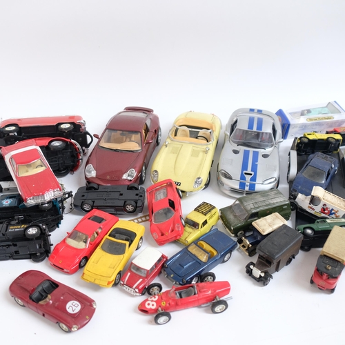 223 - A collection of die cast and other toy cars