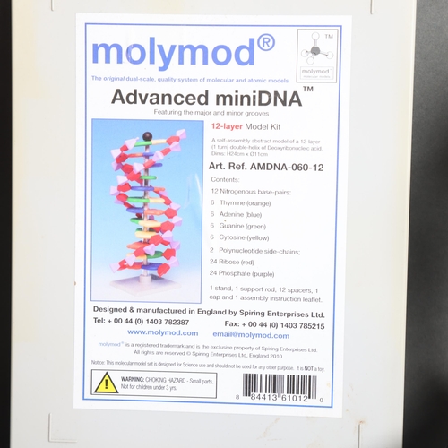 3112 - DNA molecular model and anatomical model of the spine.