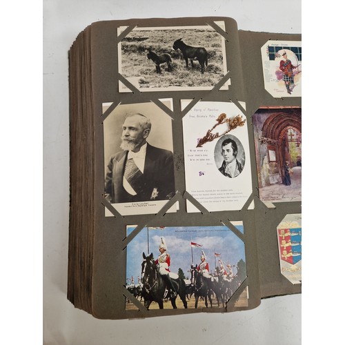 103 - 3 albums containing over 1000 Vintage postcards