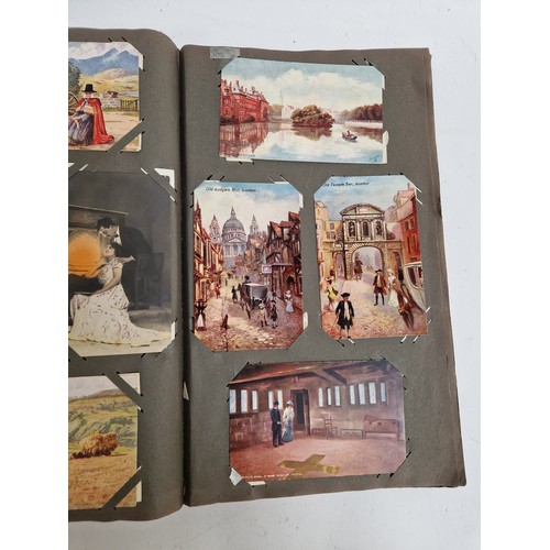 103 - 3 albums containing over 1000 Vintage postcards