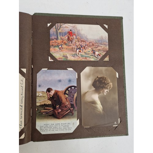 103 - 3 albums containing over 1000 Vintage postcards