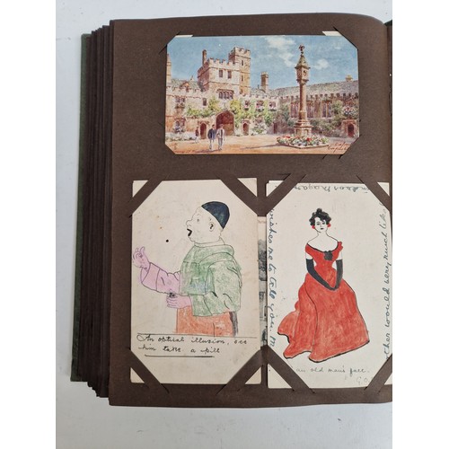 103 - 3 albums containing over 1000 Vintage postcards