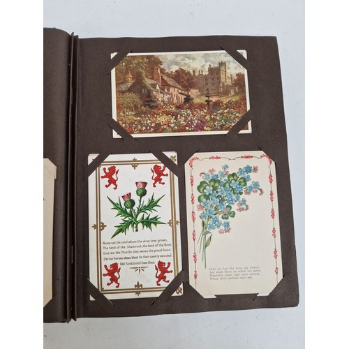 103 - 3 albums containing over 1000 Vintage postcards