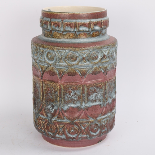 195 - A mid 20th century Bay, West Germany vase, with original Potter Masters Collection label, marked to ... 