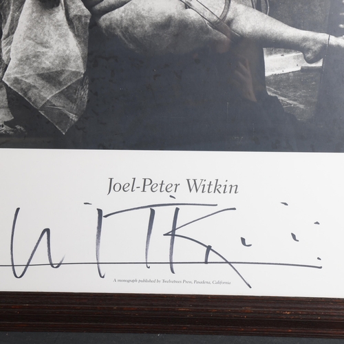 196 - JOEL-PETER WITKIN - 'Sanatorium' a monograph published by Twelve Trees Press, signed, 74cm x 60cm, f... 