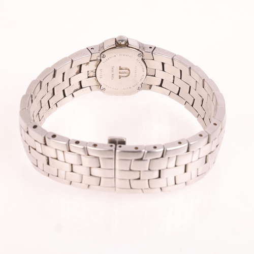 1034 - MAURICE LACROIX - a lady's stainless steel Intuition quartz bracelet watch, ref. 59858, silvered dia... 