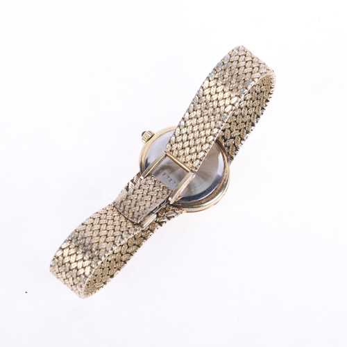 1037 - LONGINES - a lady's gold plated stainless steel quartz bracelet watch, ref. 717 4360, circa 1980s, c... 