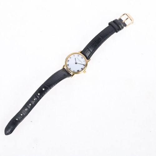 1059 - CHRISTIAN BERNARD - a lady's gold plated stainless steel quartz wristwatch, ref. 1390, white dial wi... 